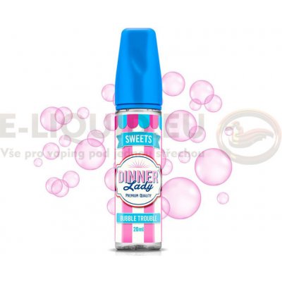 Dinner Lady Tuck Shop Shake & Vape Bubble Trouble 20 ml – Zboží Dáma