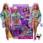 Barbie Extra Stylová dlouhovláska s myškou – Hledejceny.cz