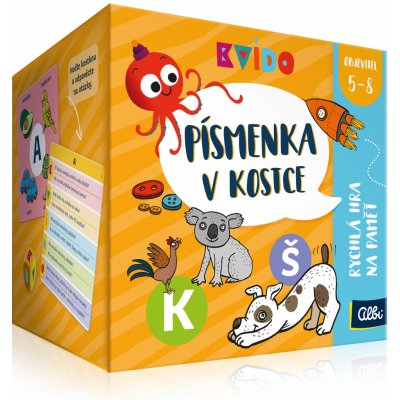 Albi Kvído Písmenka v kostce – Hledejceny.cz