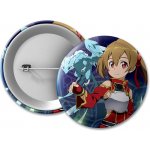 Sword Art Online Placka Silica - 50 mm – Zboží Dáma