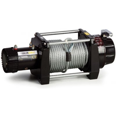 Elektrický lanový naviják 17000 12V - ocelové lano – Sleviste.cz