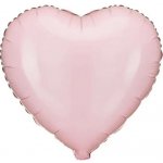balónek srdce růžové 45 cm – Zboží Dáma
