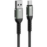 F-Energy C256 USB A na typ C QC4.0 3A 66W Cafule 0,5m černý – Zboží Živě