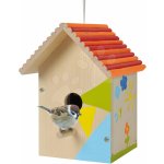 Eichhorn dřevěná ptačí budka Outdoor Birdhouse Poskládej a vymaluj se štětcem a barvami – Hledejceny.cz