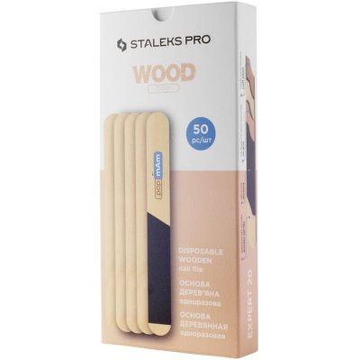 Staleks Wooden BASE základna pro jednorázové pilníky WBE-20 rovná – Hledejceny.cz