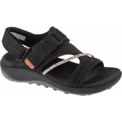 MERRELL Černé sportovní sandály merrell terran 4 backstrap w sandal j006412 velikost: 39