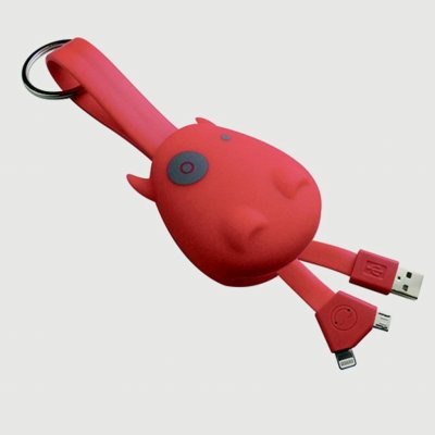 Munkees USB nabíjecí redukce na Micro USB a Lightning IOSApple – Zboží Mobilmania