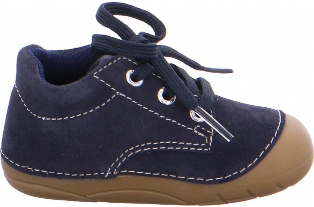 Lurchi barefoot boty Flo suede navy