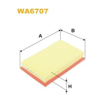 Vzduchový filtr WIX FILTERS WA6707 – Hledejceny.cz