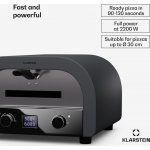 Klarstein FornoVetro POV6-Kl-NA-P-BK – Zboží Mobilmania