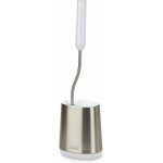 Joseph Joseph Bathroom Flex Steel inovativní WC štětka bílá/nerez – Zboží Mobilmania