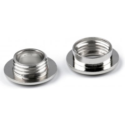 Průchodka šroubovací vnitřní Ø8 mm / vnější Ø16 mm Varianta: nikl, Balení: 10 pár – Zboží Mobilmania
