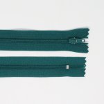 Spirálový zip, šíře 3 mm, délka 40 cm, zelená – Hledejceny.cz