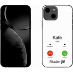 mmCase na iPhone 13 6.1 - kafe volá bílé pozadí – Zboží Mobilmania