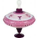 Goki Hrající káča Starorůžová 18,5 cm – Zboží Mobilmania