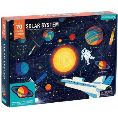 Mudpuppy Solar System Sluneční soustava s dílky 70 dílků – Zboží Mobilmania