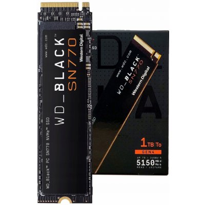 WD Black SSD SN770 1TB, WDS100T3X0E – Hledejceny.cz