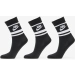 Nike NSW Sportswear Everyday Essential 3-Pack Black/ White – Zboží Dáma