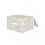 Springos Úložný box 40x30x25 cm béžový HA3043-XG – Zboží Dáma