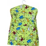 Výrobní družstvo Drutěva Dětský kapsář s ramínkem kočičky zelené barva: Zelená – Hledejceny.cz