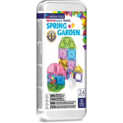 Magna-Tiles microMAGS Spring Garden Travel Set 24 ks – Sleviste.cz