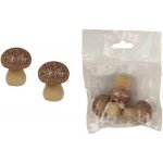 Dekorační hřib 3 ks D4579-30 – Hledejceny.cz
