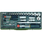 Proxxon sada hlavic 1/2" plus 1/4" 56 dílů 23040 – Zboží Dáma