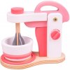 Dětský spotřebič Bigjigs Toys Dřevěný hrací mixér růžový