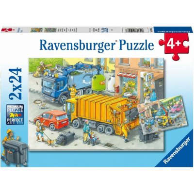 Ravensburger 050963 Likvidace odpadu 2 x 24 dílků