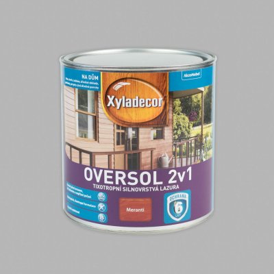 Xyladecor Oversol 2v1 2,5 l Meranti – Hledejceny.cz