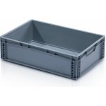 TBA Plastové obaly s.r.o. Plastová Euro přepravka 600 x 400 x 170 mm, plný úchyt – Sleviste.cz
