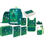 PREMIUM LIGHT Oxybag Školní set 7ks Playworld ve stylu Minecraft sada batoh, penál a doplňky 0-75726/07 – Sleviste.cz