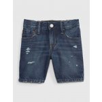 GAP Dětské džínové kraťasy '90s loose Washwell Tmavě modrá – Sleviste.cz