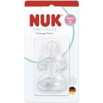 NUK First Choice 6m+ natural 2 ks – Zboží Dáma