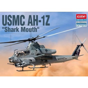 Academy USMC AH 1Z Shark Mouth12127 1:35