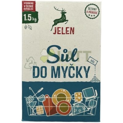 Jelen sůl do myčky 1,5 kg – Zbozi.Blesk.cz
