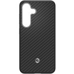 Samsung Aramidový ochranný kryt Enzo S25+ Black Silver GP-FPS936PGABW – Sleviste.cz