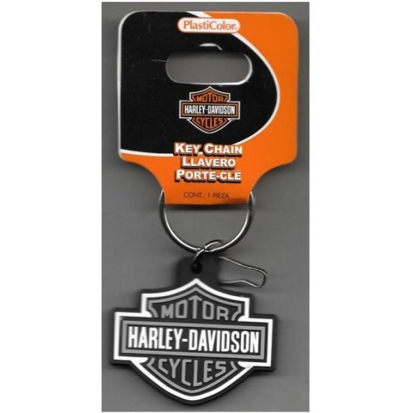 Přívěsek na klíče Harley Davidson Bar & Shield Rubber Key Chain od 220 Kč -  Heureka.cz
