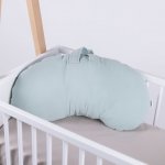 Tulimese Cestovní kojicí polštář MINI MUŠELÍN HOŘČICOVÝ – Zboží Mobilmania