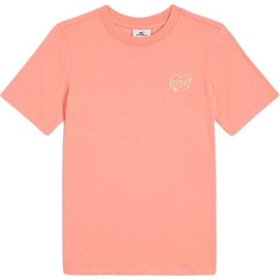O'Neill SCRIPT Dívčí tričko lososová – Zboží Dáma