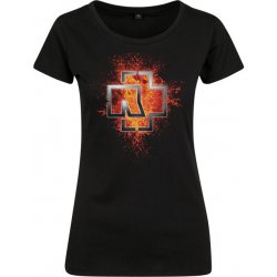 RAMMSTEIN Rammstein Ladies Lava Logo černá