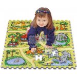 Lee puzzle Safari zvířátka barevné 81 ks – Zbozi.Blesk.cz