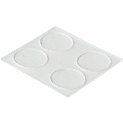 Walteco tlumič nárazu Ø 18x1mm samolepící transparentní 4 ks – Zboží Mobilmania