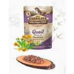 Carnilove Sterilized Cat Quail with Dandelion 85 g – Sleviste.cz