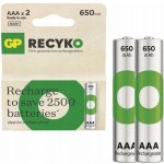 GP ReCyko AAA 650mAh 2 ks 1032122062 – Zboží Živě