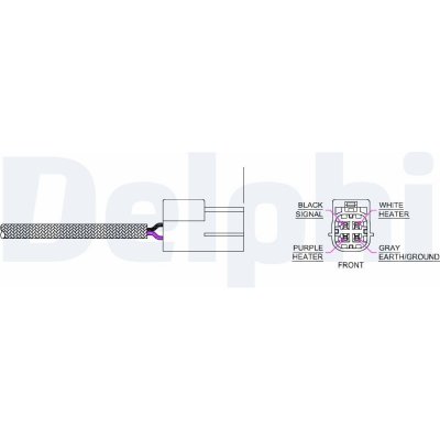 Lambda sonda DELPHI ES20172-12B1 – Hledejceny.cz