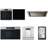 Set domácích spotřebičů Set Whirlpool OMK58CU1SX + WL B8160 NE + WCT3 64 FLB X + MBNA910X + WSBO 3O34 PF X + ART 65031