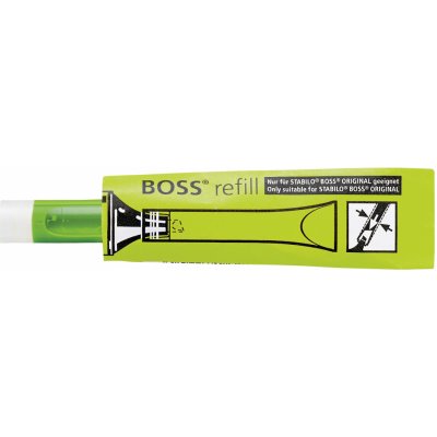 Stabilo zvýrazňovač Boss Original 2-5mm náplň zelená – Hledejceny.cz