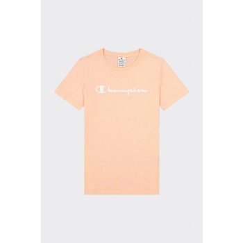 Champion Crewneck T-Shirt 114911-PS012 Růžová