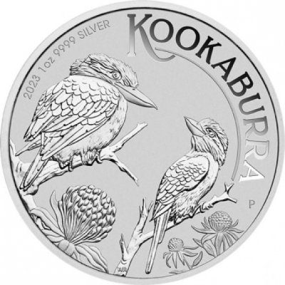 The Perth Mint stříbrná mince Kookaburra 2023 1 oz – Zboží Dáma